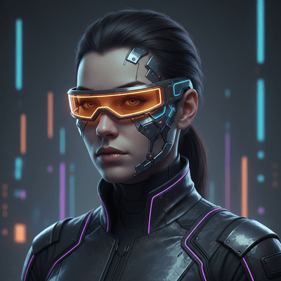 Cyberpunk Operative — built-in fictional character preset for MorphMe Live
