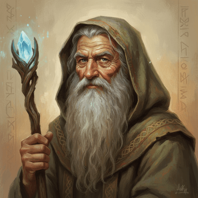Old Sage — built-in fictional character preset for MorphMe Live
